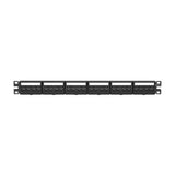 Panduit CPPKL6G24WBL | Patch Panel Kit, Cat 6 Utp, 24 Port, 1 Ru, Bl