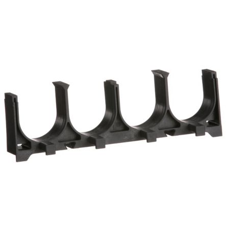 Panduit CRS4-125-X | Stackable Cable Rack Spacer, Black