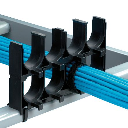 Panduit CRS4-125-X | Stackable Cable Rack Spacer, Black