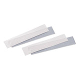 Panduit CSGLLC-L | Replacement Label, Single gang Mini-Com labels/clear label covers, 50 per pack