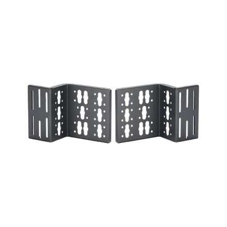 Panduit CVPDUB | 4-Post Rack Pdu Mounting Bracket Kit, Steel, Black