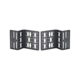 Panduit CVPDUB | 4-Post Rack Pdu Mounting Bracket Kit, Steel, Black