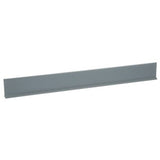Panduit D3H6 Solid Duct Divider Wall, Panduct(R), Lead Free PVC, 3"; H X 6’;, Light Gray