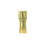 Panduit DNF10-250FIB-D | Pan-Term DNF10-250FIB-D Disconnect, Ins., Ylw, Nylon, 10-12 AWG, 0.250 x 0.032"