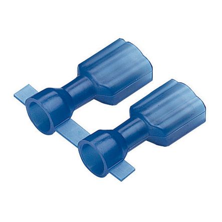 Panduit DNF14-250FIM-2K | Reel Smart Dnf14-250Fim-2K Disconnect, Male, Blue, Nylon, 14-16 Awg, .25X .032"