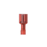 Panduit DNF18-250FIB-M | Pan-Term DNF18-250FIB-M Disconnect, Red, 18-22 AWG, 0.250 x 0.032" Tab, PK1000