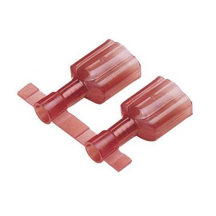 Panduit DNF18-250FIM-2K | Reel Smart Dnf18-250Fim-2K Disconnect, Male, Red, Nylon, 18-22 Awg, .25 X .032"