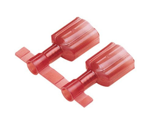 Panduit DNF18-250FIMB-K | Nylon-Insulated Male Disconnect, 18-22 AWG, .25 x .032" Tab