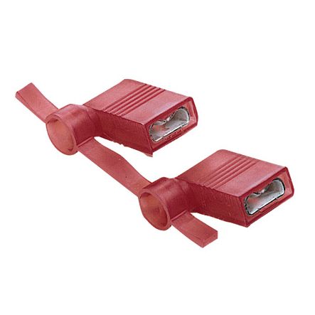Panduit DNFR18250FIB-KD | Reel Smart Dnfr18250Fib-Kd Disconnects, Red, Nylon, 18-22 Awg, .250 X .032" Tab