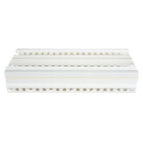 Panduit DRD22WH6 | PanelMax DRD22WH6 DIN Rail Duct, White, PVC, 2.12"x6.22", PK6