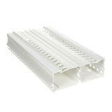 Panduit DRD22WH6 | PanelMax DRD22WH6 DIN Rail Duct, White, PVC, 2.12"x6.22", PK6