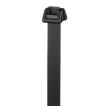 Panduit DT44EH-C0 | Dura-Ty Dt44Eh-C0 Dura-Ty Cable Tie, Black, Acetal, Uv, 144"L, 250Lb, Pk100