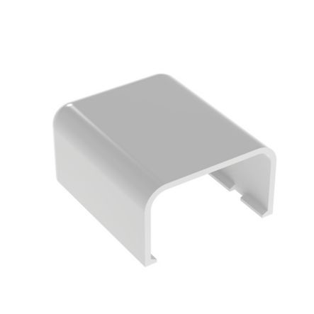 Panduit ECF10WH-X | LD10 Low Voltage End Cap Fitting, White, Pack of 10