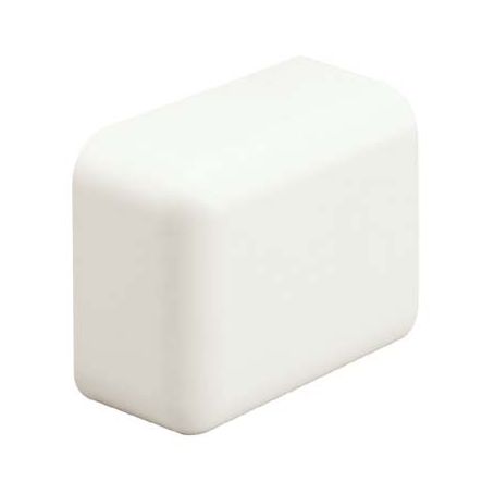 Panduit ECF5EI-E | Surface Raceway, LD5 End Cap, Low Voltage, White