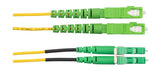 Panduit F92ERANB1SNM001 | OS2 2f 1.6mm PC Riser SC APC/LC/APC Std IL 1m