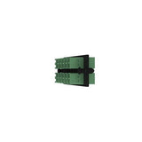 Panduit FAP12WAGDLCZ | Opticom Fiber Adapter Panel, Os2, 12 Lc Duplex, Apc Green