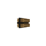 Panduit FAP12WEORDLCZ | Opticom Keyed E-Orange Fiber Adapter Panel, OM4, 12 LC Duplex