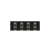 Panduit FAP4WEIDSCZ | Opticom Fiber Adapter Panel, OM1, 4 SC Duplex, Electric Ivory