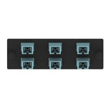 Panduit FAP6WAQSC | FAP W/6 SC 10 Gbe Somplex Mm Adapters (AQ) Phos