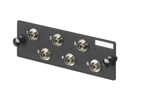Panduit FAP6WFC | Fap W/6 FC Simplex mm Adapters Phos