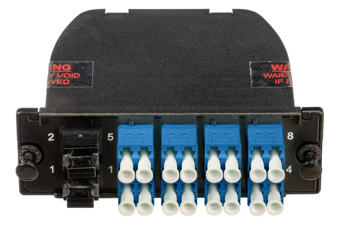 Panduit FCF3ZO-16-10U | Opticom Front Access OM4, 4-to-1 Cassette, 16F, Opt IL, Universal