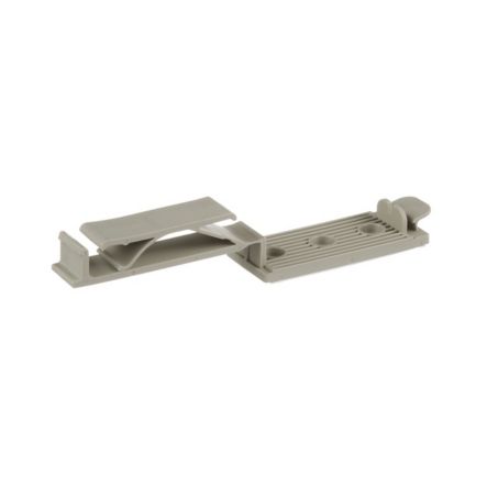 Panduit FCH2-A-T14 | Flat Cable Holder, Adhesive, 2"; (50.8mm)W Cable, Nylon 6.6, Gray, Pack of 200