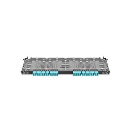 Panduit FDSZA-24-10P | 24F ODF Splice Cass, OM4, LC, Discrete, Ult IL