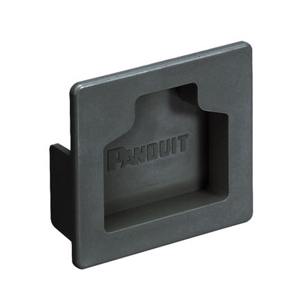 Panduit FHDEC2X2LBL | FIBERRUNNER END CAP, 2X2, BLACK