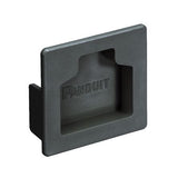 Panduit FHDEC2X2LBL | FIBERRUNNER END CAP, 2X2, BLACK