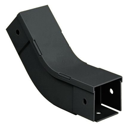 Panduit FIV452X2LBL | FIBERRUNNER INSIDE VERTICAL 45 DEGREE, BLACK