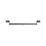 Panduit FLEX-RCM1U | HD Flex Rear Cable Manager - 1RU - Black