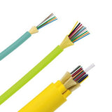 Panduit FODRX06Y | 6-Fiber Riser 50Âµm 10Gig Distribution Cable, Non-Ribbon