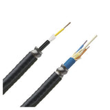 Panduit FOGPX06Y | 6-fiber OM3 10 GbE multimode plenum rated indoor/outdoor interlocking armored central cable.