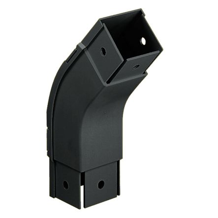 Panduit FOV452X2LBL | FIBERRUNNER OUTSIDE 45 DEGREE ANGLE, BLACK