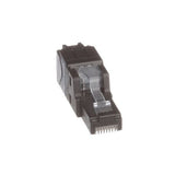 Panduit FP6X88MTG-X | TX6A RJ45, Cat 6A UTP Field Term Plug, 22-26 AWG, Black