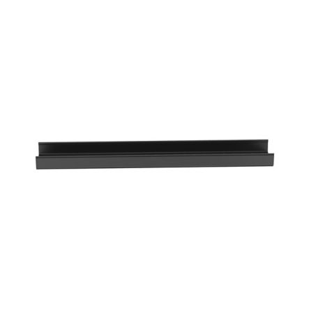 Panduit FR4X4BL6 | FIBERRUNNER CHANNEL, 4X4 SYSTEM, 6 FT LENGTH, BLACK