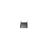 Panduit FR4X4BL6 | FIBERRUNNER CHANNEL, 4X4 SYSTEM, 6 FT LENGTH, BLACK
