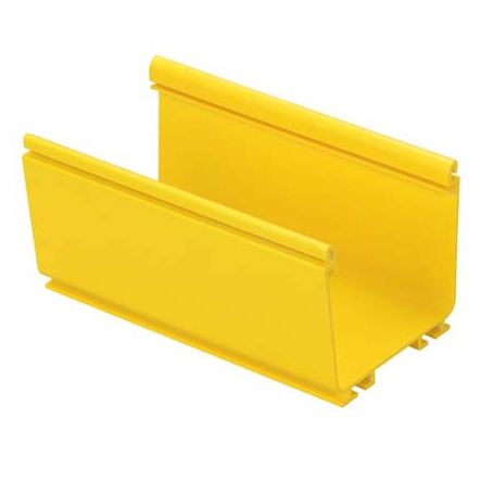 Panduit FR4X4YL6 | FiberRunner Channel, 4x4, Yellow