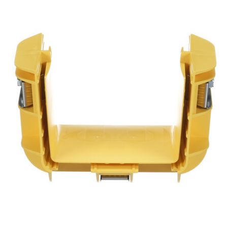 Panduit FRBC4X4YL Coupler, 4"; x 4"; (100mm x 100mm), FiberRunner, Yellow