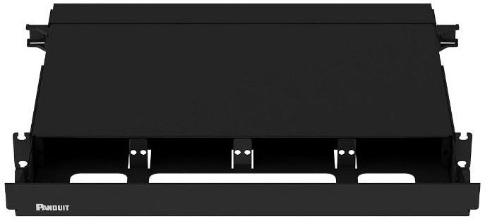 Panduit FRE1UWH | Opticom Rack Mount Fiber Enclosure, White, 1RU, 4 FAP Cassette Slots
