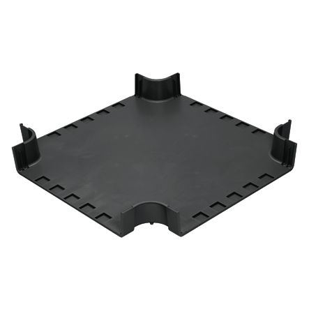 Panduit FRFWC24X4LBL | FIBERRUNNER 4- WAY CROSS, ATTACHES TO 24" X 4" CHANNELS