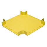 Panduit FRFWC24X4LYL | FIBERRUNNER 4- WAY CROSS, ATTACHES TO 24" X 4" CHANNELS