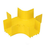 Panduit FRFWC4X4LYL | FIBERRUNNER 4- WAY CROSS, ATTACHES TO 4" X 4" CHANNELS
