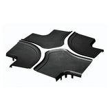 Panduit FRFWCSC12LBL | FIBERRUNNER 4-WAY CROSS COVER