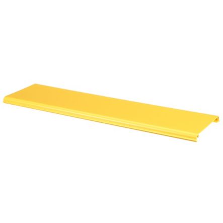 Panduit FRHC6YL6 | Fiberrunner Snap-On Hinged Cover, 6X4, Yellow