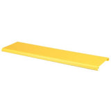 Panduit FRHC6YL6 | Fiberrunner Snap-On Hinged Cover, 6X4, Yellow