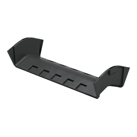 Panduit FROV4524X4LBL | FIBERRUNNER OUTSIDE VERTICAL ANGLE FITTING, 45 DEGREE