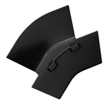 Panduit FROV456X4LBL | FIBERRUNNER OUTSIDE VERTICAL ANGLE FITTING, 45 DEGREE