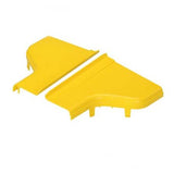 Panduit FRRF126SCLYL | FIBERRUNNER RIGHT REDUCER COVER