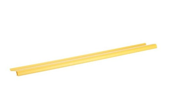 Panduit FRSHC6YL10 | Wiring Duct Cover, Split Hinged Snap-On, 6" x 4" (150mm x 100mm), 10 ft, Yellow